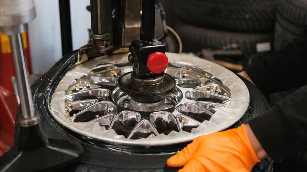 Reifen-und Felgenservice, Reifenmontagemontage