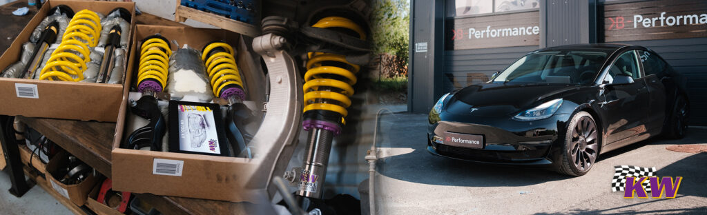 KW V3 Gewindefahrwerk für Tesla Model 3 und Performance