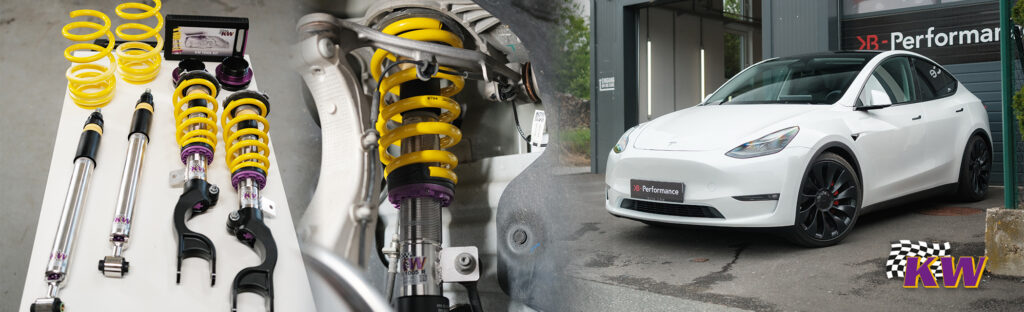 KW V3 Gewindefahrwerk für Tesla Model Y und Juniper